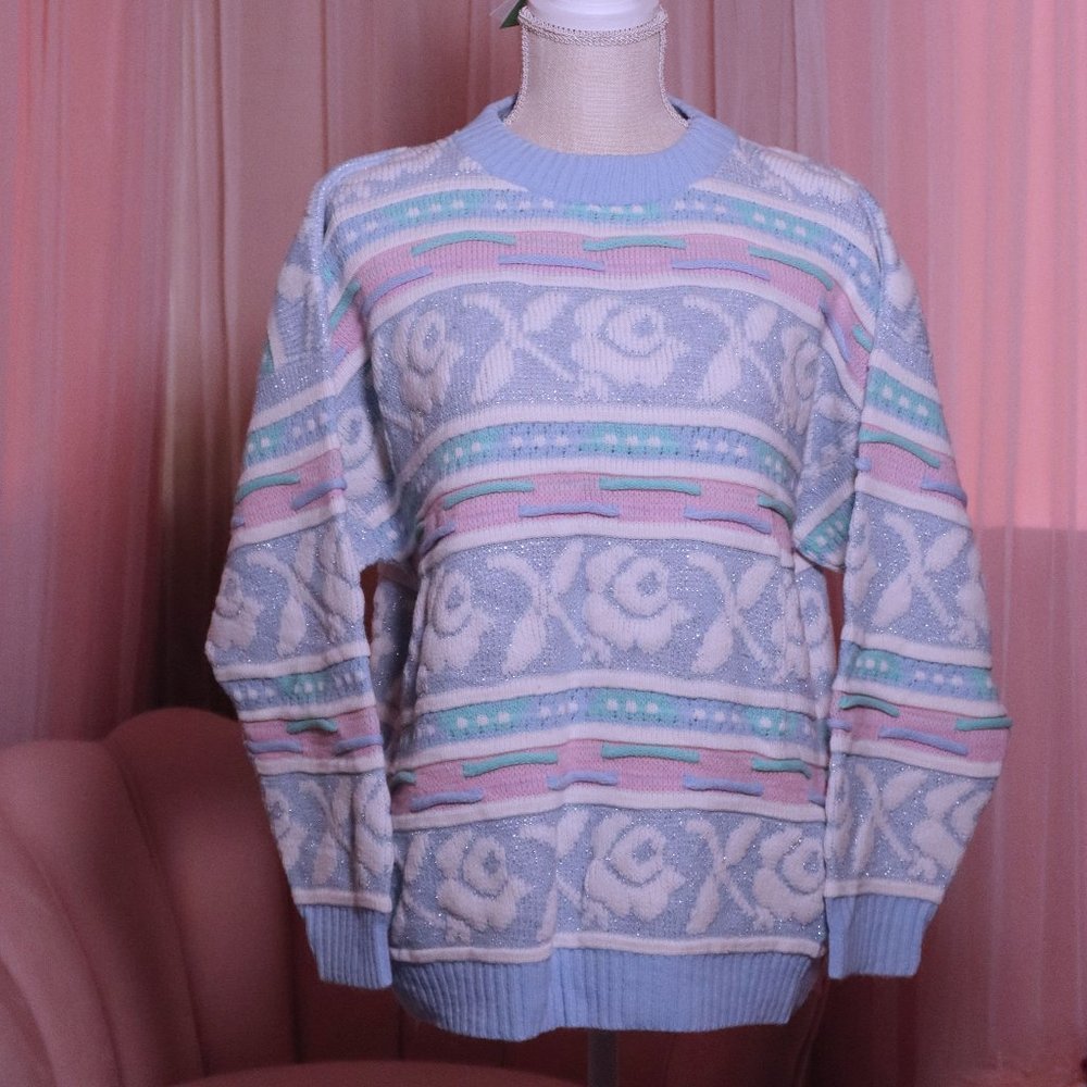 Sparkle Vintage Winter Sweater